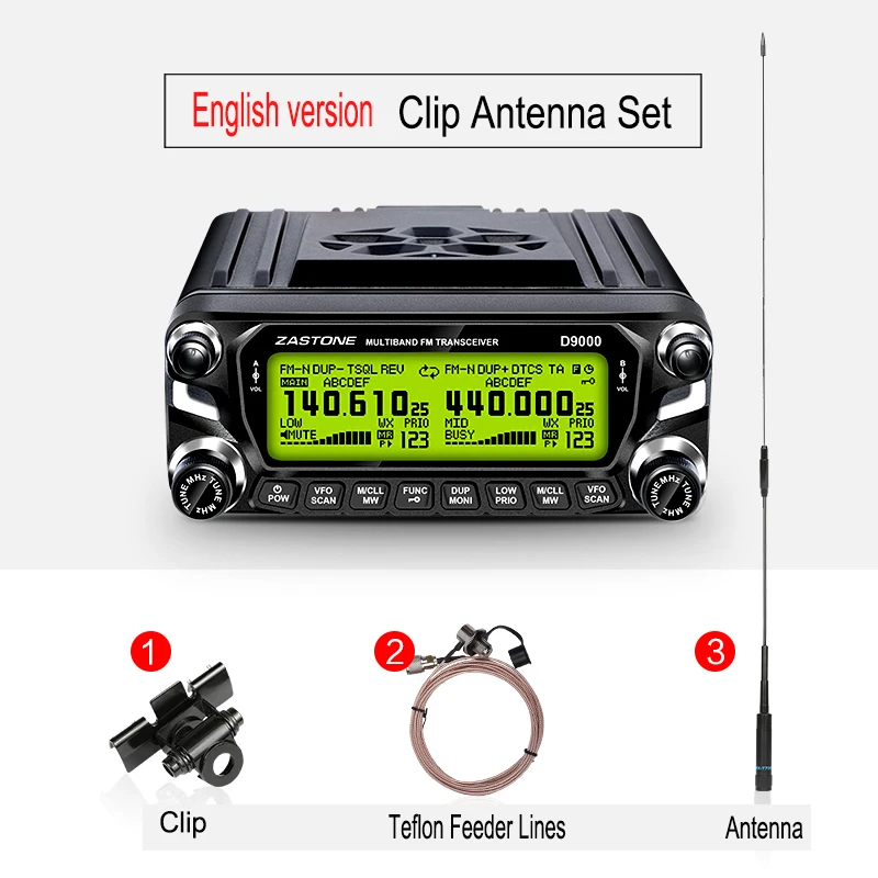 1pz ZT-D9000 Car Radio Walkie-Talkie Two-way Set Two Way Radio Repeater Transceiver Car Walkie Talkie 20km Amateur Ham Radio
1pz ZT-D9000 Car Radio Walkie-Talkie Two-way Set Two Way Radio Repeater Transceiver Car Walkie Talkie 20km Amateur Ham Radio