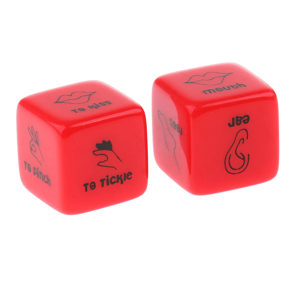 MagiDeal 2pcs D6 Glow in Dark Couples Foreplay Game Dices Creative 6 Sided Adult Funny Intimate Dice Spicy Gift
MagiDeal 2pcs D6 Glow in Dark Couples Foreplay Game Dices Creative 6 Sided Adult Funny Intimate Dice Spicy Gift