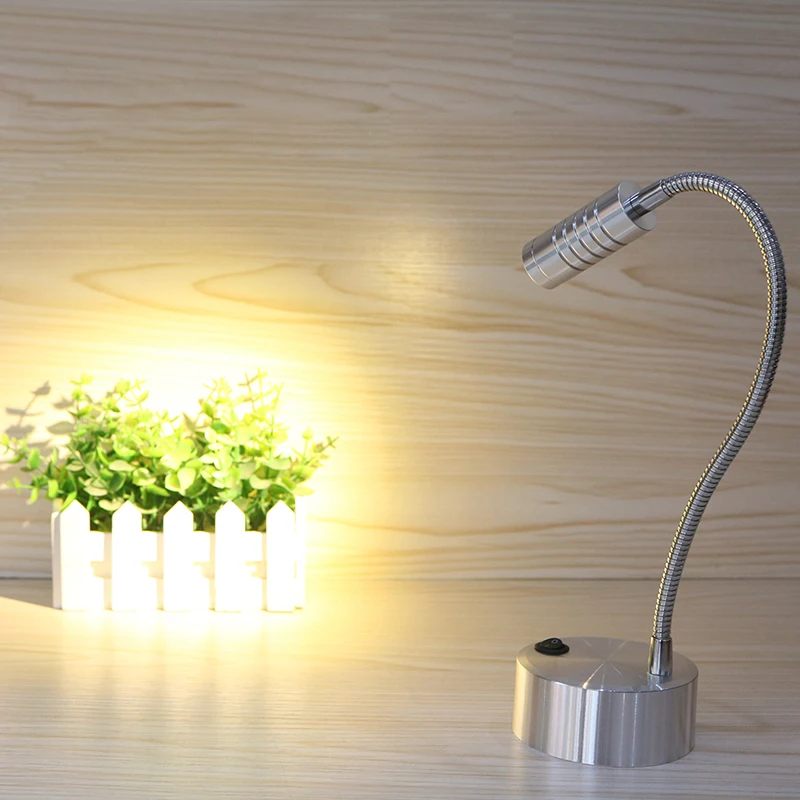3W LED Table Portable Light Cordless Battery-Powered Cabinet Lamp Button Display Flexible Pipe GooseNeck
3W LED Table Portable Light Cordless Battery-Powered Cabinet Lamp Button Display Flexible Pipe GooseNeck