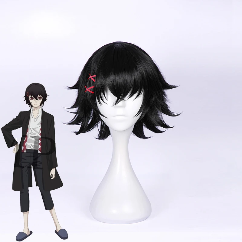 Anime re Juzo Suzuya Juuzou Short Black Heat Resistant Hair Cosplay Costume Wig + Five Red Hairpins
Anime re Juzo Suzuya Juuzou Short Black Heat Resistant Hair Cosplay Costume Wig + Five Red Hairpins