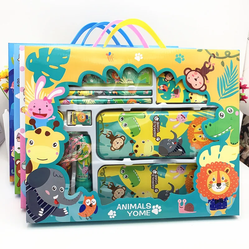 Cartoon Children’s Stationery Set Kindergarten Prize Opening Gift Creative School Supplies Primary School Pupils Gifts
Cartoon Children’s Stationery Set Kindergarten Prize Opening Gift Creative School Supplies Primary School Pupils Gifts