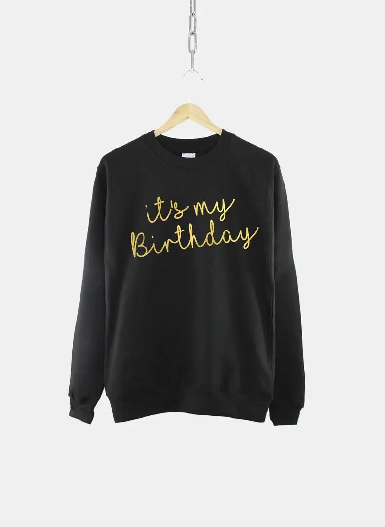 Female It's My Birthday Letter Ptint Sweatshirt Women Streetwear Long Sleeve Hoodie Causal UnisexCotton Pullovers Drop Shipping
Female It's My Birthday Letter Ptint Sweatshirt Women Streetwear Long Sleeve Hoodie Causal UnisexCotton Pullovers Drop Shipping