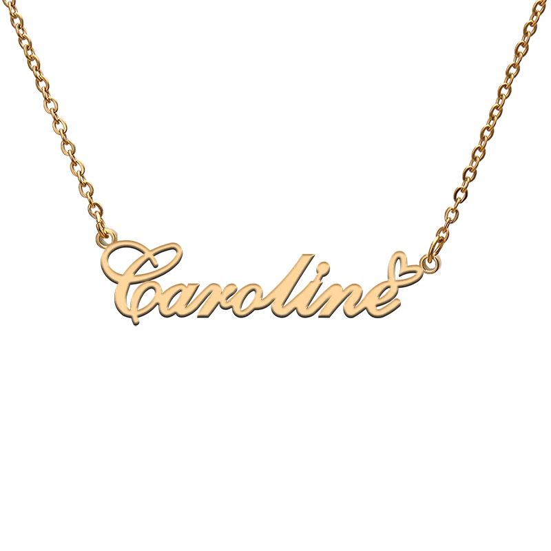 Custom Personalized Name Necklaces for Caroline Best Friends Birthday Christmas Mother Days Jewelry Gifts
Custom Personalized Name Necklaces for Caroline Best Friends Birthday Christmas Mother Days Jewelry Gifts