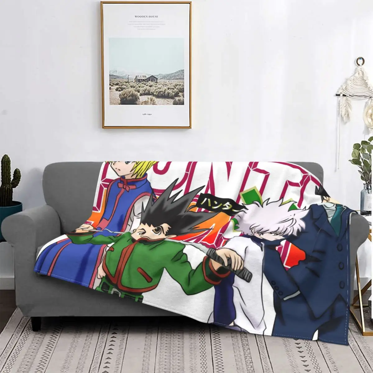 Anime - Hunter X Hunter Blankets Fleece Decoration Ultra-Soft Throw Blankets for Bedding Bedroom Plush Thin Quilt
Anime - Hunter X Hunter Blankets Fleece Decoration Ultra-Soft Throw Blankets for Bedding Bedroom Plush Thin Quilt