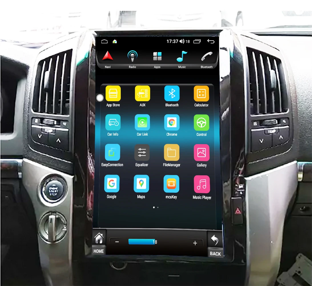 16'' Android 9.0 Car Video Player For Toyota Land Cruiser LC200 2008-2015 Auto Multimedia Navigation Radio Receiver
16'' Android 9.0 Car Video Player For Toyota Land Cruiser LC200 2008-2015 Auto Multimedia Navigation Radio Receiver