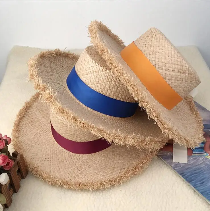 2025 summer handmade raffia hats for women popular cool nice women's hat high quality solid raffia flat top sun hat for women
2025 summer handmade raffia hats for women popular cool nice women's hat high quality solid raffia flat top sun hat for women