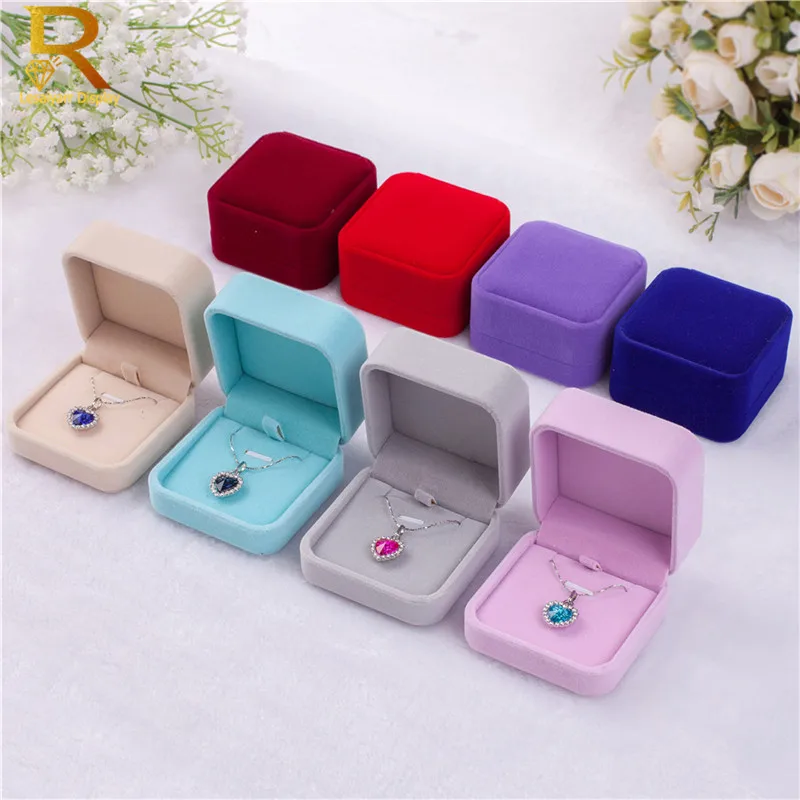 Wholesales High Quality Storage Presentation Necklace Pendant Jewelry Box Velvet Case Earrings Plastic Display Box 10 Colors
Wholesales High Quality Storage Presentation Necklace Pendant Jewelry Box Velvet Case Earrings Plastic Display Box 10 Colors
