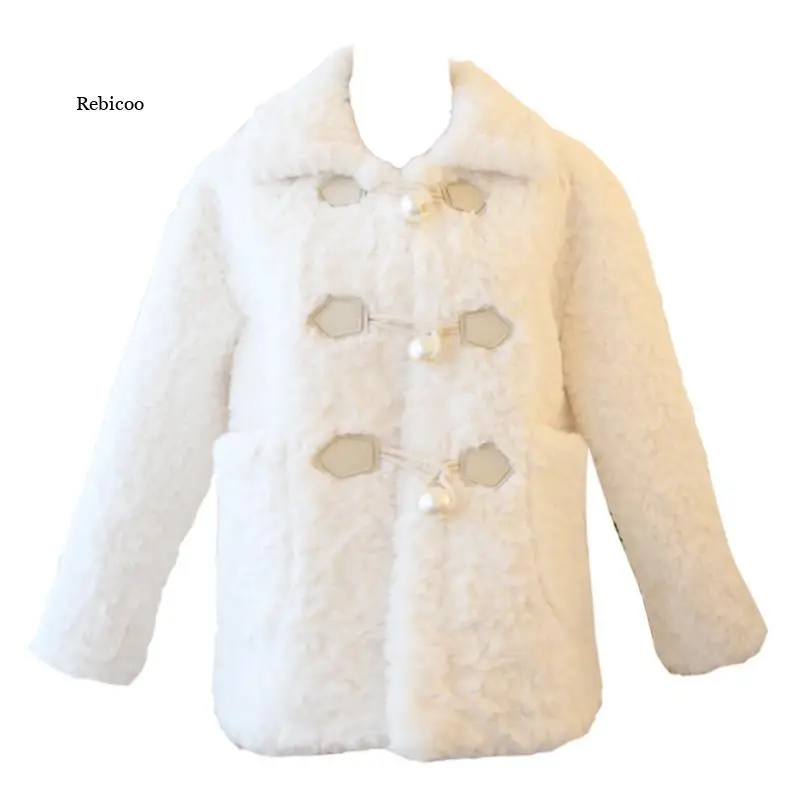 Autumn Winter Faux Fur Coat Women 2021 Thicken Warm Rabbit Plush Jacket Female Loose Horn Buckle Lamb Wool Overcoat Outerwear
Autumn Winter Faux Fur Coat Women 2021 Thicken Warm Rabbit Plush Jacket Female Loose Horn Buckle Lamb Wool Overcoat Outerwear