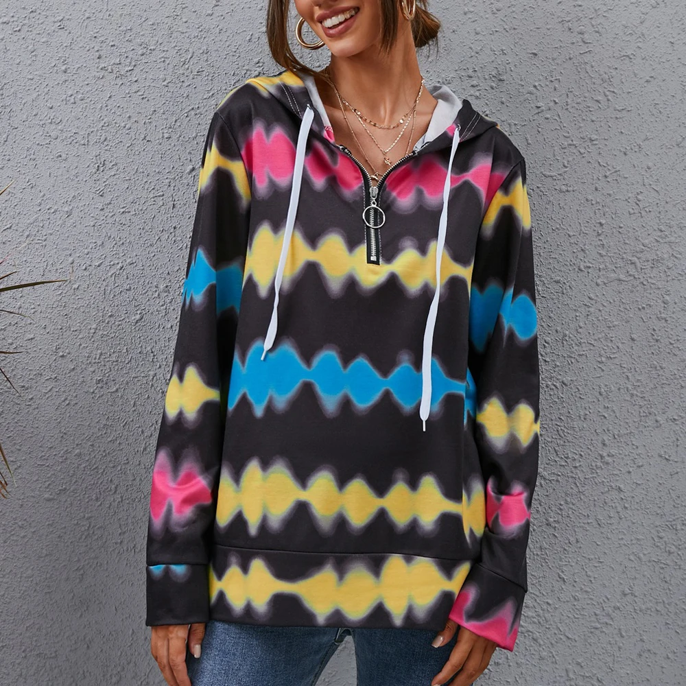 5XL Oversized Hoodies Women Pullover Casual Fashion Wave Print Striped Sweatshirts Female Hoodie Winter Drawstring Top 2021 New
5XL Oversized Hoodies Women Pullover Casual Fashion Wave Print Striped Sweatshirts Female Hoodie Winter Drawstring Top 2021 New