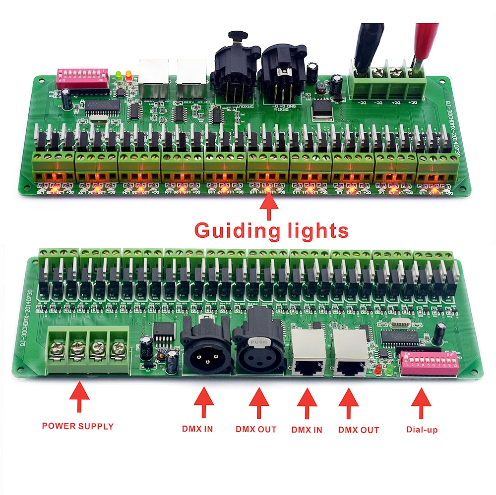 DMX декодер 30 каналов RGB светодиодные ленты драйвер DMX 512 без пластиковой коробки контроллер DC 9 в-24 в DMX512 диммер
DMX декодер 30 каналов RGB светодиодные ленты драйвер DMX 512 без пластиковой коробки контроллер DC 9 в-24 в DMX512 диммер