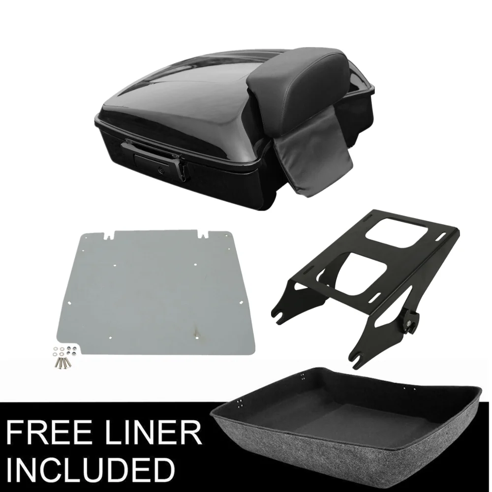 Motorcycle Chopped Pack Trunk Backrest Rack Plate For Harley Tour Pak Road King Street Glide Electra Glide 2014-2020
Motorcycle Chopped Pack Trunk Backrest Rack Plate For Harley Tour Pak Road King Street Glide Electra Glide 2014-2020