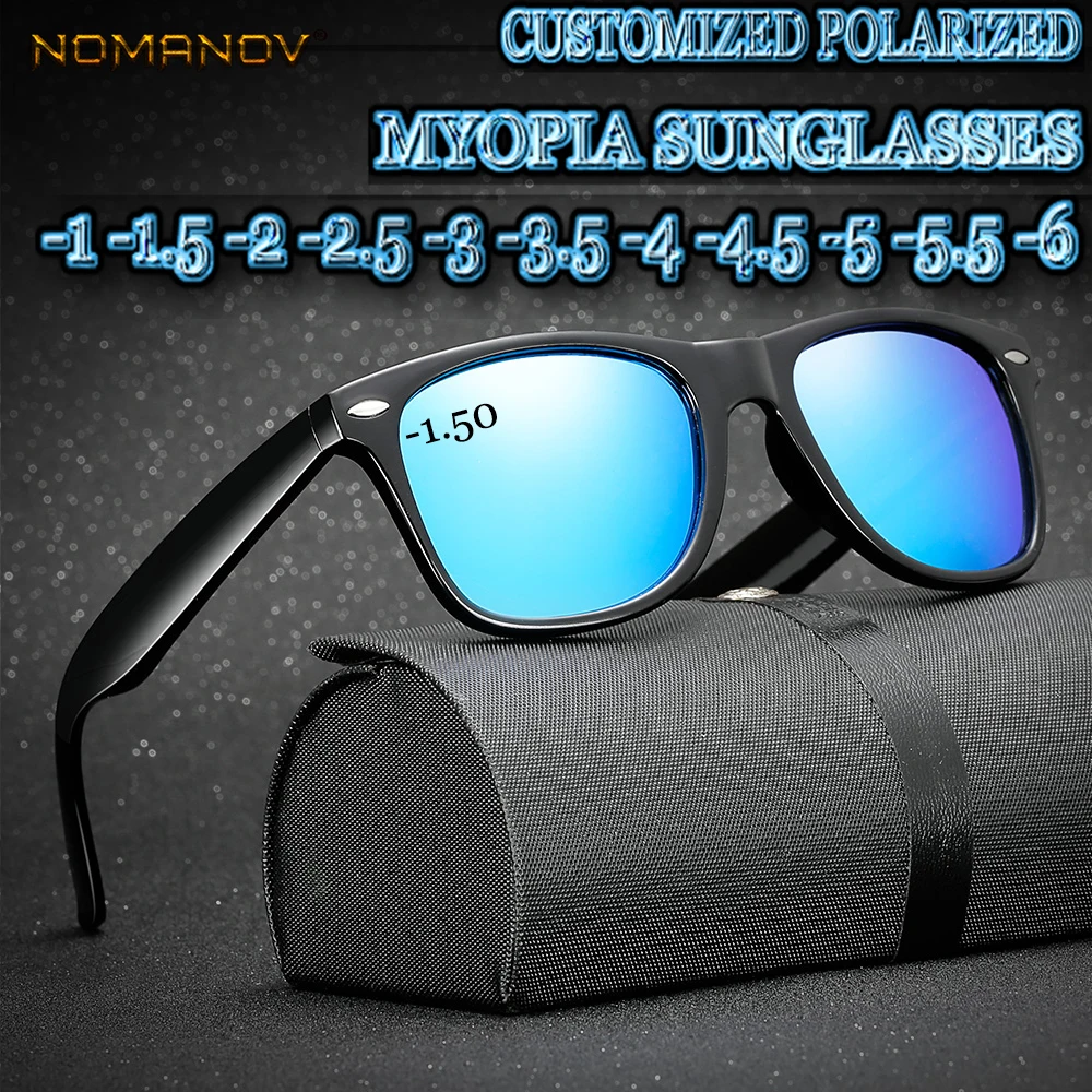 2019 Custom Made Myopia Minus Prescription Polarized Lens Summer Style Classic Simple Frame Outdoor Sunglasses -1 -1.5to -6
2019 Custom Made Myopia Minus Prescription Polarized Lens Summer Style Classic Simple Frame Outdoor Sunglasses -1 -1.5to -6