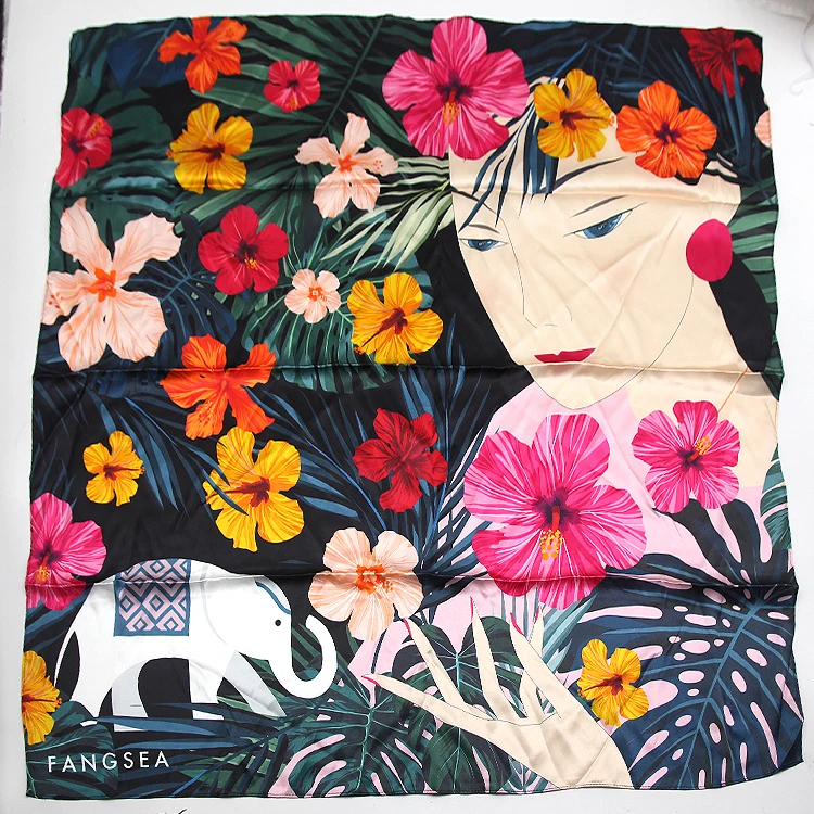 Color matching Indian scarves cartoon scarves costume 90 * 90cm silk landscape cartoon scarves costume accessories for Halloween
Color matching Indian scarves cartoon scarves costume 90 * 90cm silk landscape cartoon scarves costume accessories for Halloween