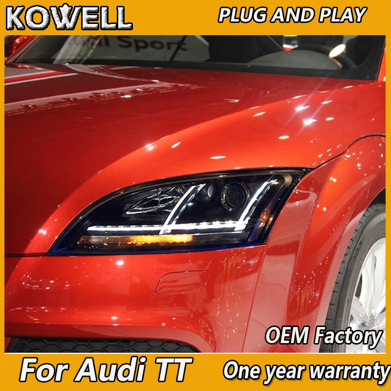 KOWELL автостайлинг для Audi TT передняя фара 2006-2014 светодиодная фара для TT передняя фара с динамическим поворотным сигналом
KOWELL автостайлинг для Audi TT передняя фара 2006-2014 светодиодная фара для TT передняя фара с динамическим поворотным сигналом