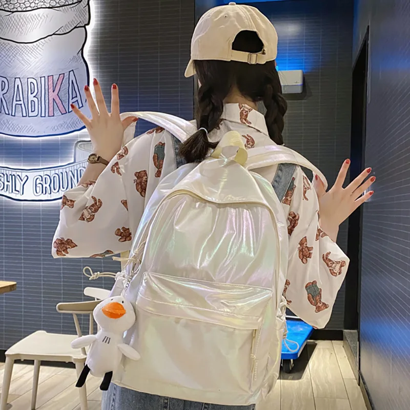New High Quality College Women Backpack Buckle Waterproof Rucksack for Teen Girls Fashion School Bag Cute Girl Student Schoolbag
New High Quality College Women Backpack Buckle Waterproof Rucksack for Teen Girls Fashion School Bag Cute Girl Student Schoolbag