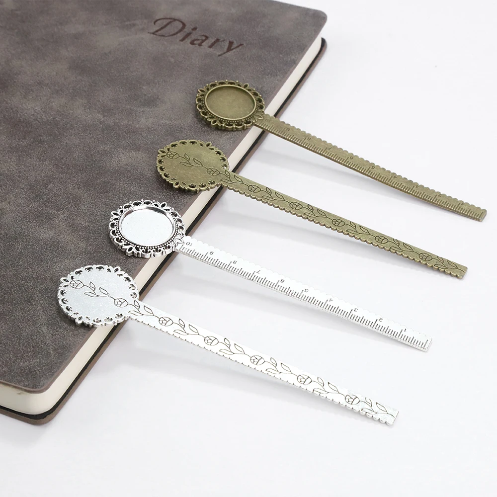 5/10pcs Retro Metal Bookmark Ruler Setting Blank Fit 20mm Cabochon Cameo Base DIY Vintage Jewelry Crafts Making Kids Gifts
5/10pcs Retro Metal Bookmark Ruler Setting Blank Fit 20mm Cabochon Cameo Base DIY Vintage Jewelry Crafts Making Kids Gifts