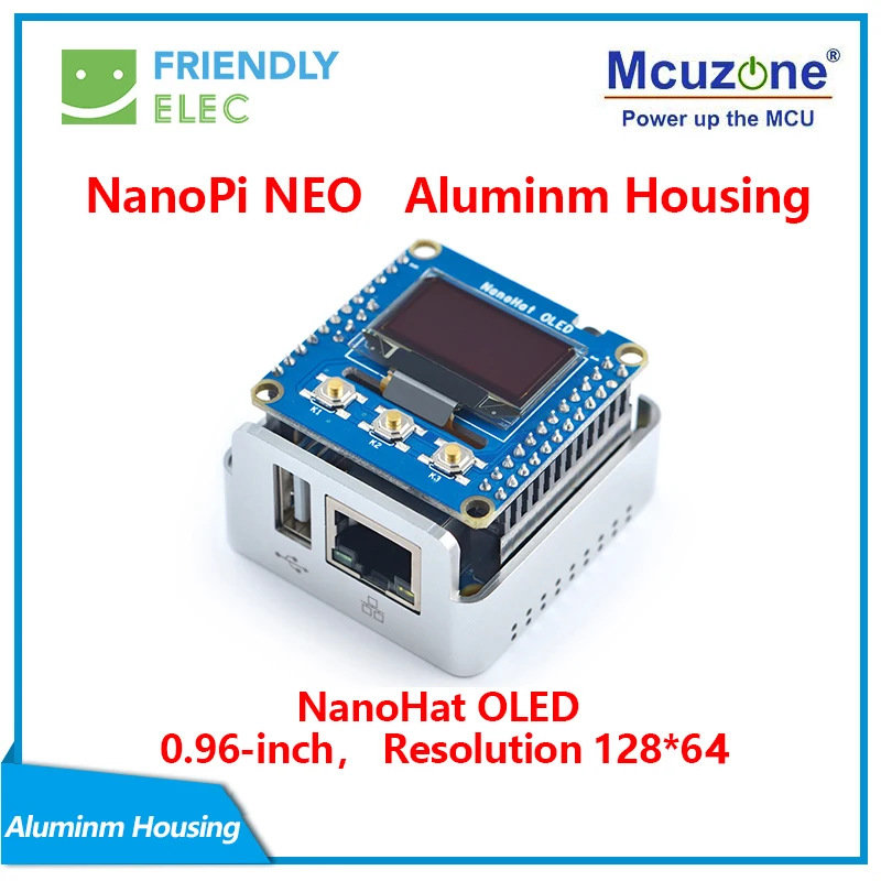 NanoPi NEO Металлический полный комплект Алюминиевый корпус oled Программируемый в Python FriendlyELEC WLANPi WLAN Pi
NanoPi NEO Металлический полный комплект Алюминиевый корпус oled Программируемый в Python FriendlyELEC WLANPi WLAN Pi