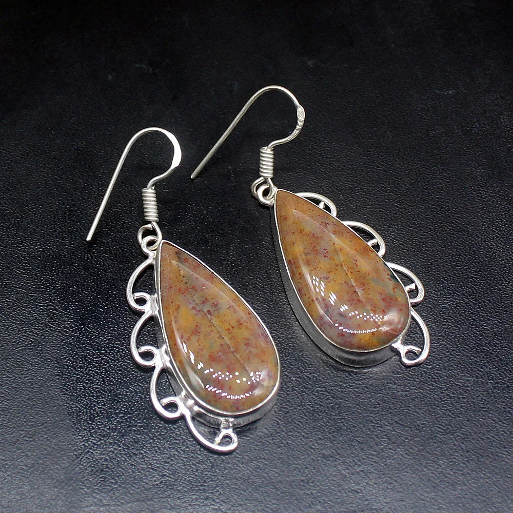 Gemstonefactory Big Promotion Unique 925 Silver Sea Sediment Fashion Jewelry Women Ladies Gifts Dangle Drop Earrings 20212321
Gemstonefactory Big Promotion Unique 925 Silver Sea Sediment Fashion Jewelry Women Ladies Gifts Dangle Drop Earrings 20212321