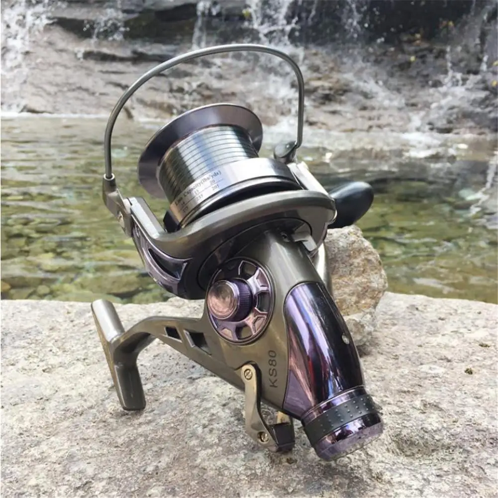 Fishing Reel Full Metal Sea Fishing Long Cast Carp Raft Fishing Wheel Spinning Fishing Reel material: metal Bearing: 9+1
Fishing Reel Full Metal Sea Fishing Long Cast Carp Raft Fishing Wheel Spinning Fishing Reel material: metal Bearing: 9+1