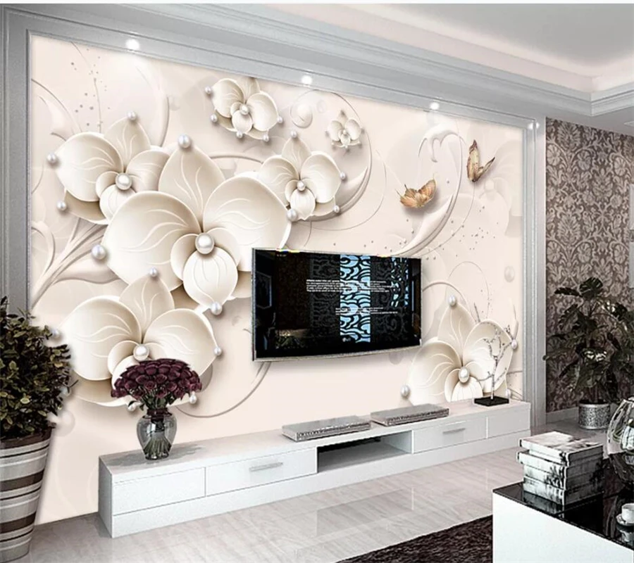 wellyu Customized large murals fashion home improvement modern minimalist three-dimensional jewelry flower TV background wall
wellyu Customized large murals fashion home improvement modern minimalist three-dimensional jewelry flower TV background wall