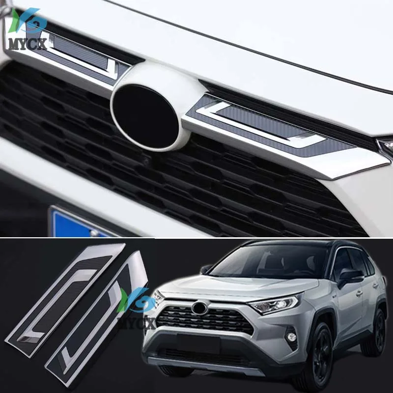 Toyota RAV4 RAV 4 2019 2020, новый передний бампер из АБС-пластика из углеродного волокна, средняя сетчатая накладка автомобиля
Toyota RAV4 RAV 4 2019 2020, новый передний бампер из АБС-пластика из углеродного волокна, средняя сетчатая накладка автомобиля