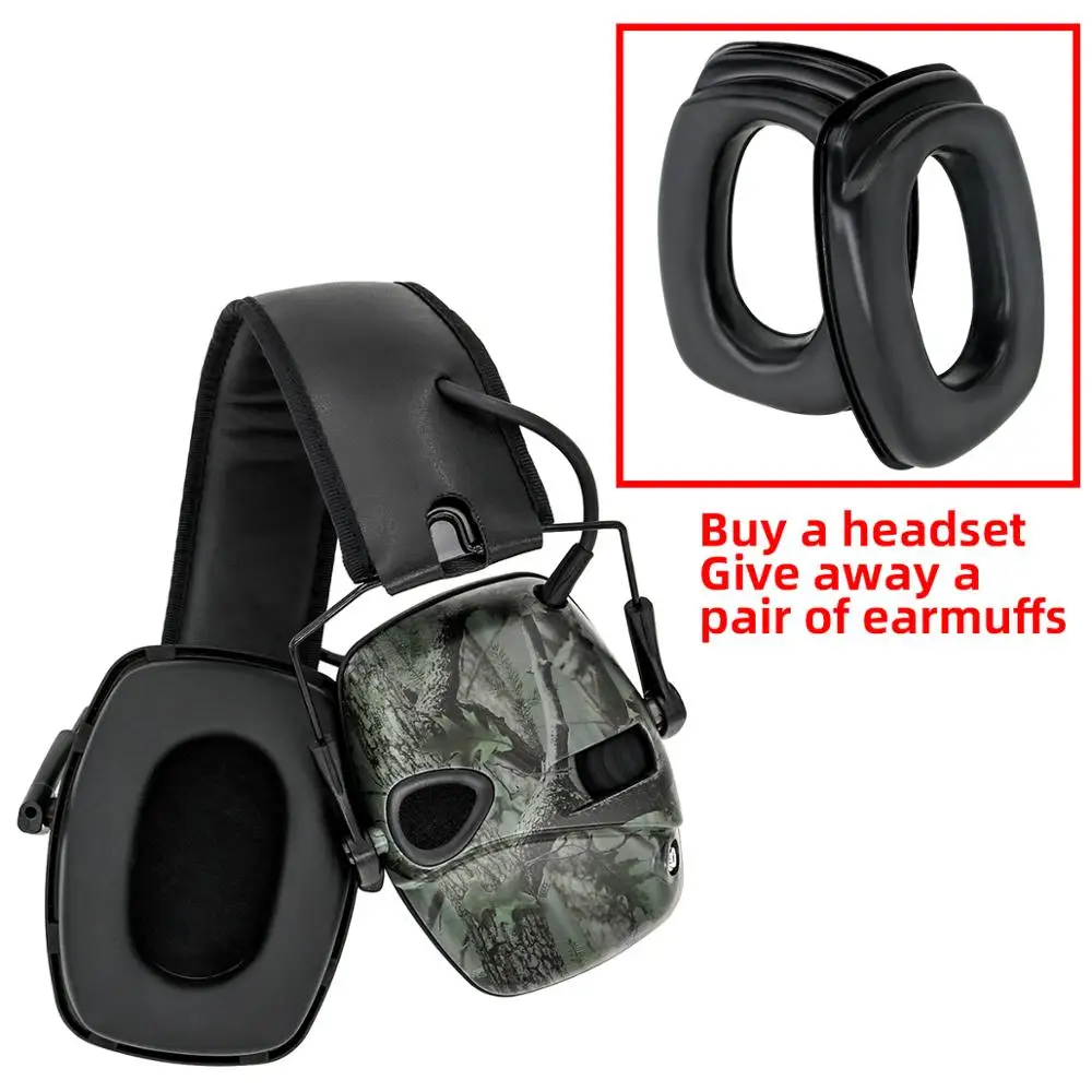 Electronic Shooting Earmuff Outdoor Sports Anti-Noise Sound Amplification Tactical Hunting Hearing Protective Headset
Electronic Shooting Earmuff Outdoor Sports Anti-Noise Sound Amplification Tactical Hunting Hearing Protective Headset