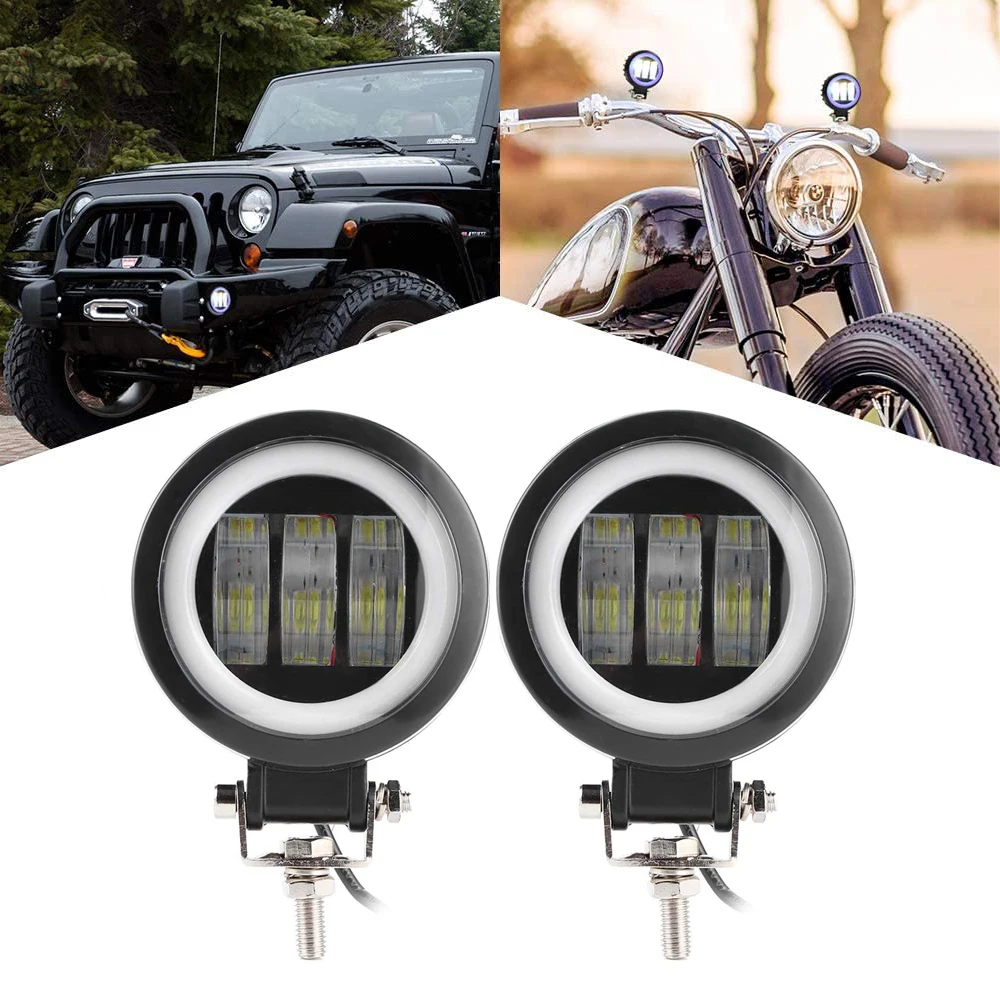 Светодиодная фара дневного света 30 Вт 12 В 24 в белая DRL Angel Eye Halo Кольцо 3,5 дюйма для мотоцикла внедорожника 4x4 грузовика внедорожника фасветиль...
Светодиодная фара дневного света 30 Вт 12 В 24 в белая DRL Angel Eye Halo Кольцо 3,5 дюйма для мотоцикла внедорожника 4x4 грузовика внедорожника фасветиль...