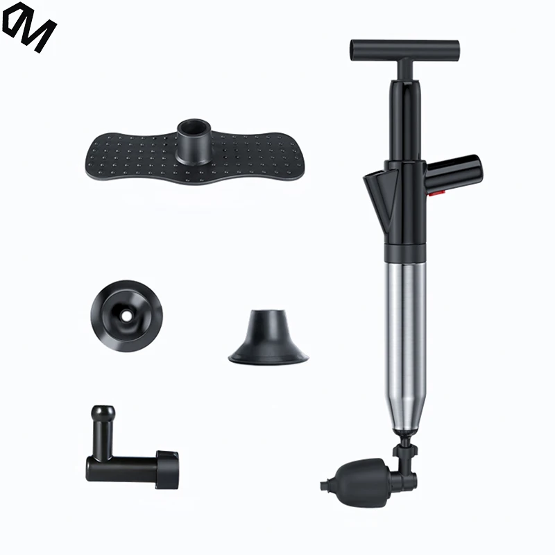 Pipe dredger Toilet Plunger Multifunctional Drain Unblocker Air Pressure Plunger Air Drain Blaster Gun High Pressure for Toilets
Pipe dredger Toilet Plunger Multifunctional Drain Unblocker Air Pressure Plunger Air Drain Blaster Gun High Pressure for Toilets