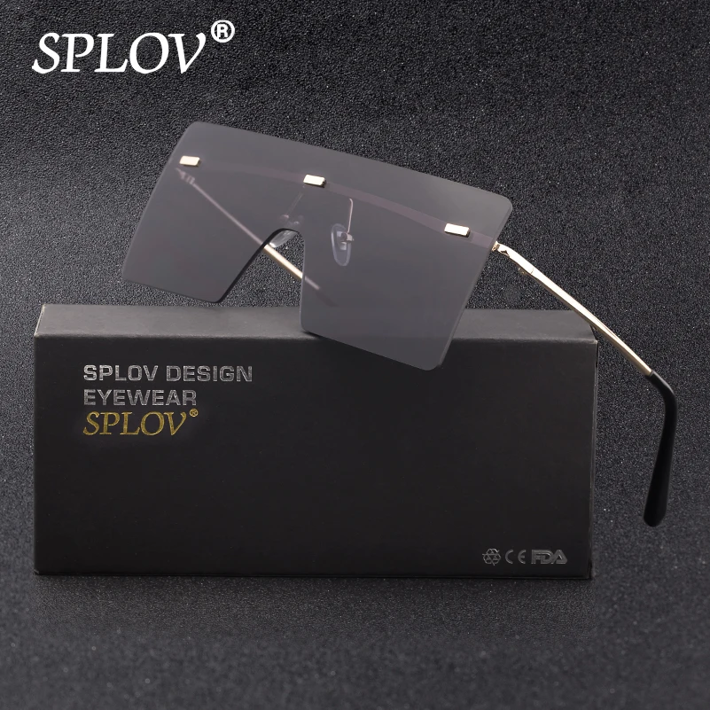 Oversized Sunglasses Square Vintage Sunglasses Luxury Brand Rimless Eyewear Retro Gradient Brown Big Shades Oculos de sol
Oversized Sunglasses Square Vintage Sunglasses Luxury Brand Rimless Eyewear Retro Gradient Brown Big Shades Oculos de sol
