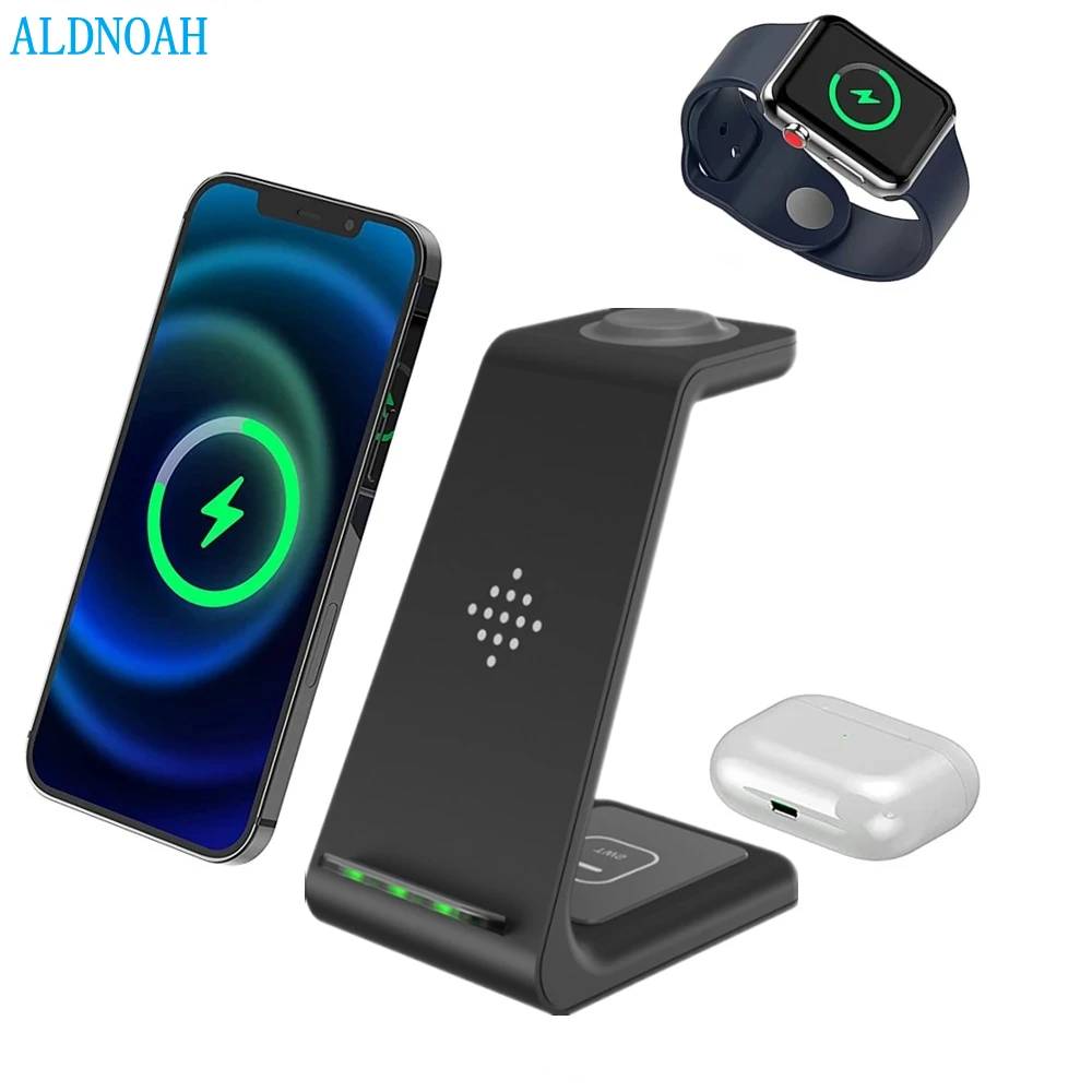 15W 3 in 1 Wireless Charger for iPhone 13 12 11 XS X 8 Fast Charging Dock Station For Apple Watch iWatch 7 6 SE 5 AirPods Pro
15W 3 in 1 Wireless Charger for iPhone 13 12 11 XS X 8 Fast Charging Dock Station For Apple Watch iWatch 7 6 SE 5 AirPods Pro