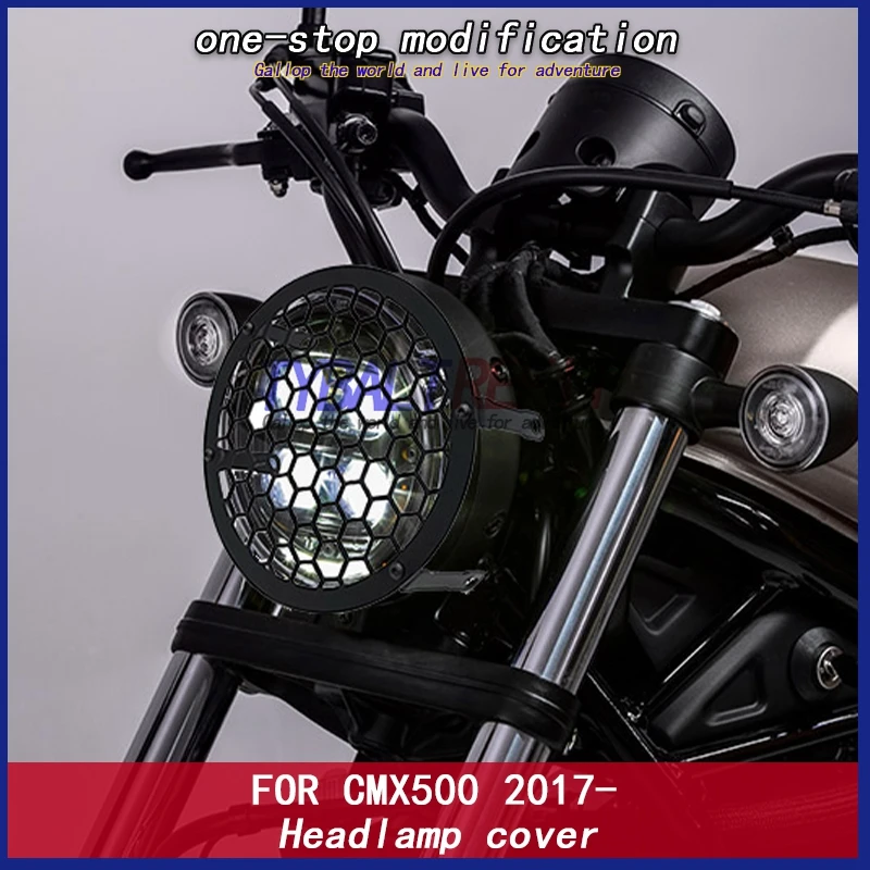 Rebel500 Headlight Cover Protection Grille Mesh Guard For Honda CMX500 2017 2018 2019 2020 Motorcycle Accessories
Rebel500 Headlight Cover Protection Grille Mesh Guard For Honda CMX500 2017 2018 2019 2020 Motorcycle Accessories
