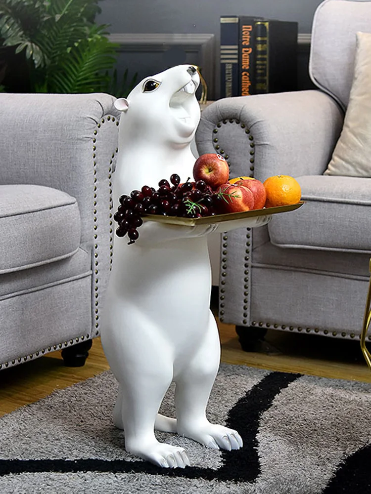 Modern Creative Groundhog Figurine Multi-function Nordic Home Decor Statue Large Living Room Tray Decoration Accessories Gift
Modern Creative Groundhog Figurine Multi-function Nordic Home Decor Statue Large Living Room Tray Decoration Accessories Gift