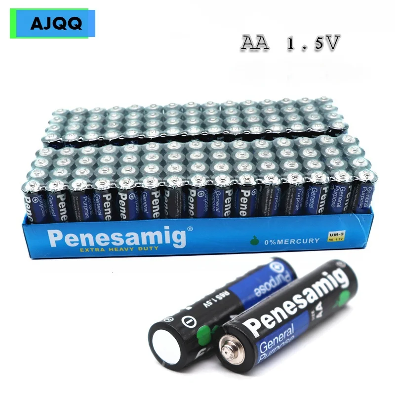 Supplier Sells 90PCS AA 1.5v Battery R06 R6 2A Carbon Dry Batteries Use for Calculator Mouse Remote Control Alarm Clock
Supplier Sells 90PCS AA 1.5v Battery R06 R6 2A Carbon Dry Batteries Use for Calculator Mouse Remote Control Alarm Clock