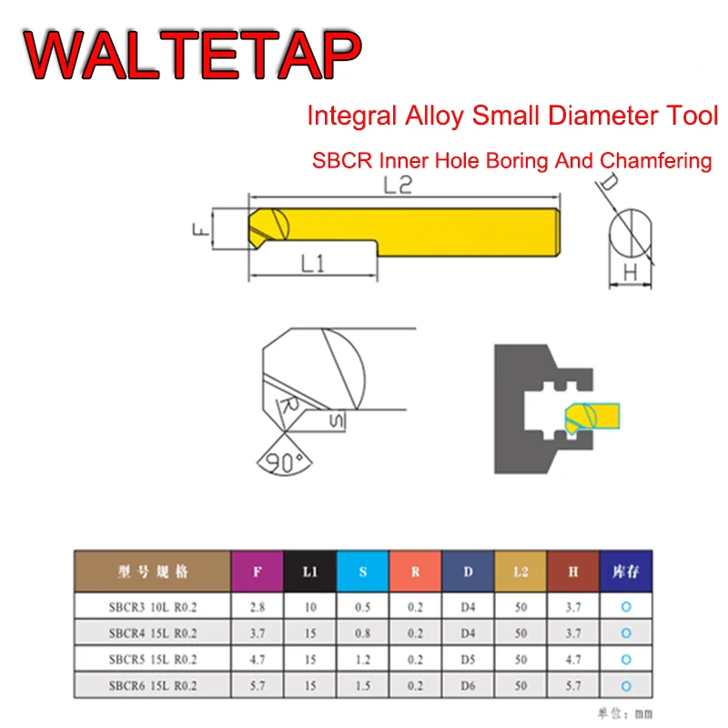 Фрезерный станок WALTETAP CNC из вольфрамового стального сплава, маленькая диафрагма, внутреннее отверстие, фаска, сверлильный резак SBCR 3 4 5 6 10L 15L 15L
Фрезерный станок WALTETAP CNC из вольфрамового стального сплава, маленькая диафрагма, внутреннее отверстие, фаска, сверлильный резак SBCR 3 4 5 6 10L 15L 15L