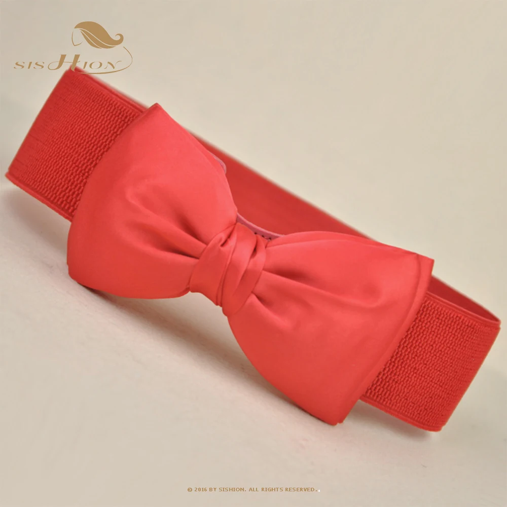 SISHION 2021 New Fashion Waistband Punk Women Belts VD1912 Elegant Elastic Red Bow Waist Belt cinturón mujer 
SISHION 2021 New Fashion Waistband Punk Women Belts VD1912 Elegant Elastic Red Bow Waist Belt cinturón mujer