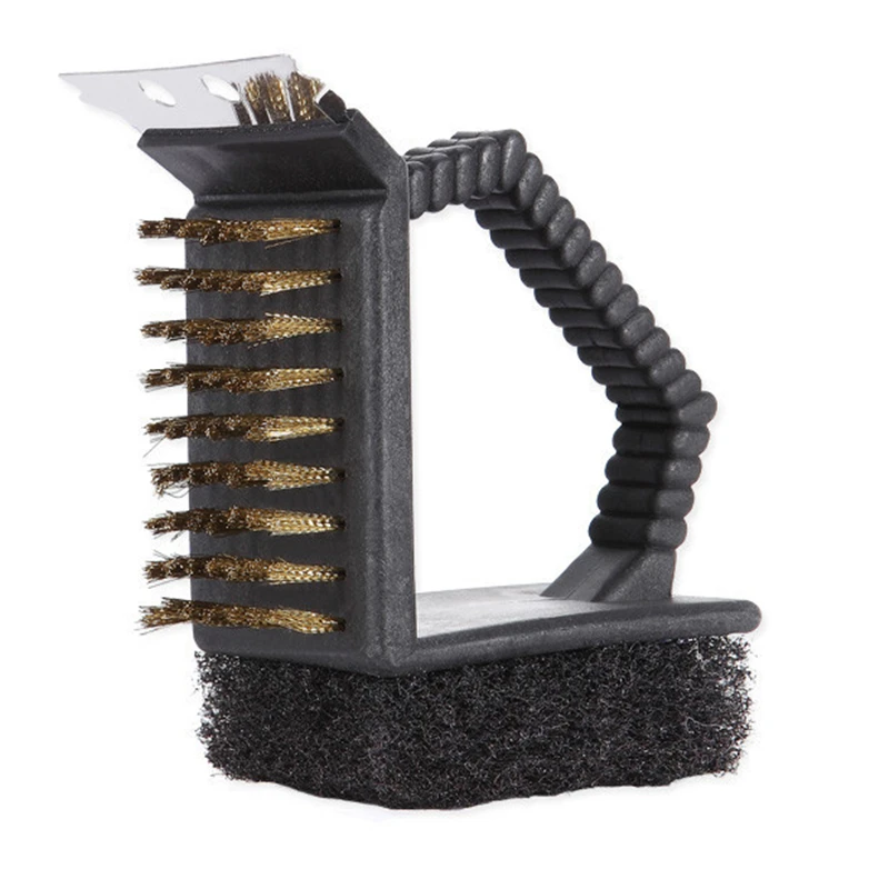 Barbecue Accessories Plastic Handle Stainless Steel Steel Wire BBQ Cleaner Brush Scraper Cleaning Tool Portable
Barbecue Accessories Plastic Handle Stainless Steel Steel Wire BBQ Cleaner Brush Scraper Cleaning Tool Portable