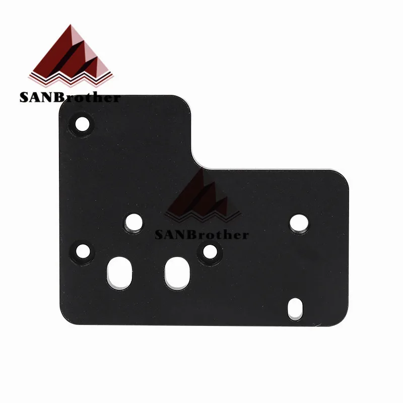 3D Aluminum plate for Creality CR-10/Ender-3 Dual Drive Extruder Direct Drive Extruder plate
3D Aluminum plate for Creality CR-10/Ender-3 Dual Drive Extruder Direct Drive Extruder plate