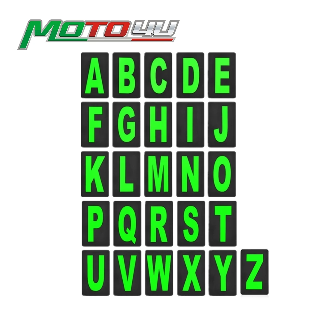 Universal Motorcycle Letter Set For Pitboard Tote Board Info Board Big Size Race Complete Set 26 Cards "A To Z" Letter Kit
Universal Motorcycle Letter Set For Pitboard Tote Board Info Board Big Size Race Complete Set 26 Cards "A To Z" Letter Kit