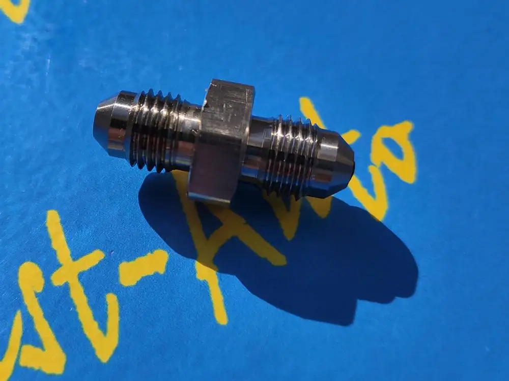 Нержавеющая сталь, резьба 7/16-20unf, наружная резьба -4an AN4 an-4 до an4 -4an, наружная резьба, концевой адаптер ptfe, фитинги
Нержавеющая сталь, резьба 7/16-20unf, наружная резьба -4an AN4 an-4 до an4 -4an, наружная резьба, концевой адаптер ptfe, фитинги