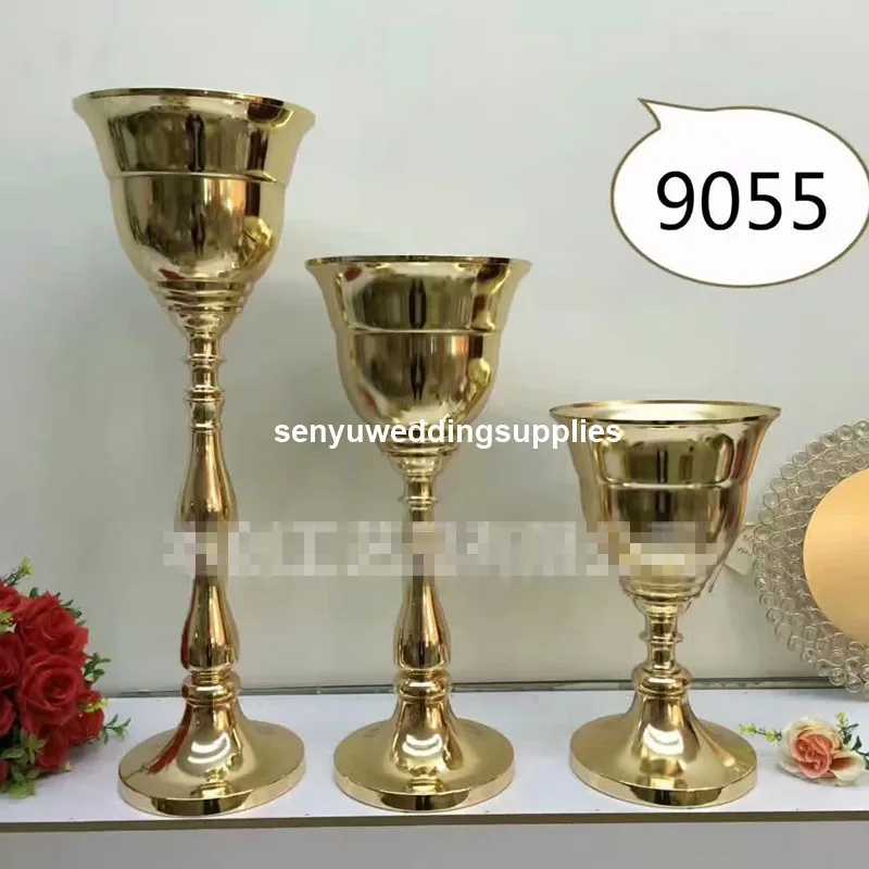 12pcs )Tall Metal Golden Vase Modern Decor Tall Wedding Trumpet Vase senyu1531
12pcs )Tall Metal Golden Vase Modern Decor Tall Wedding Trumpet Vase senyu1531