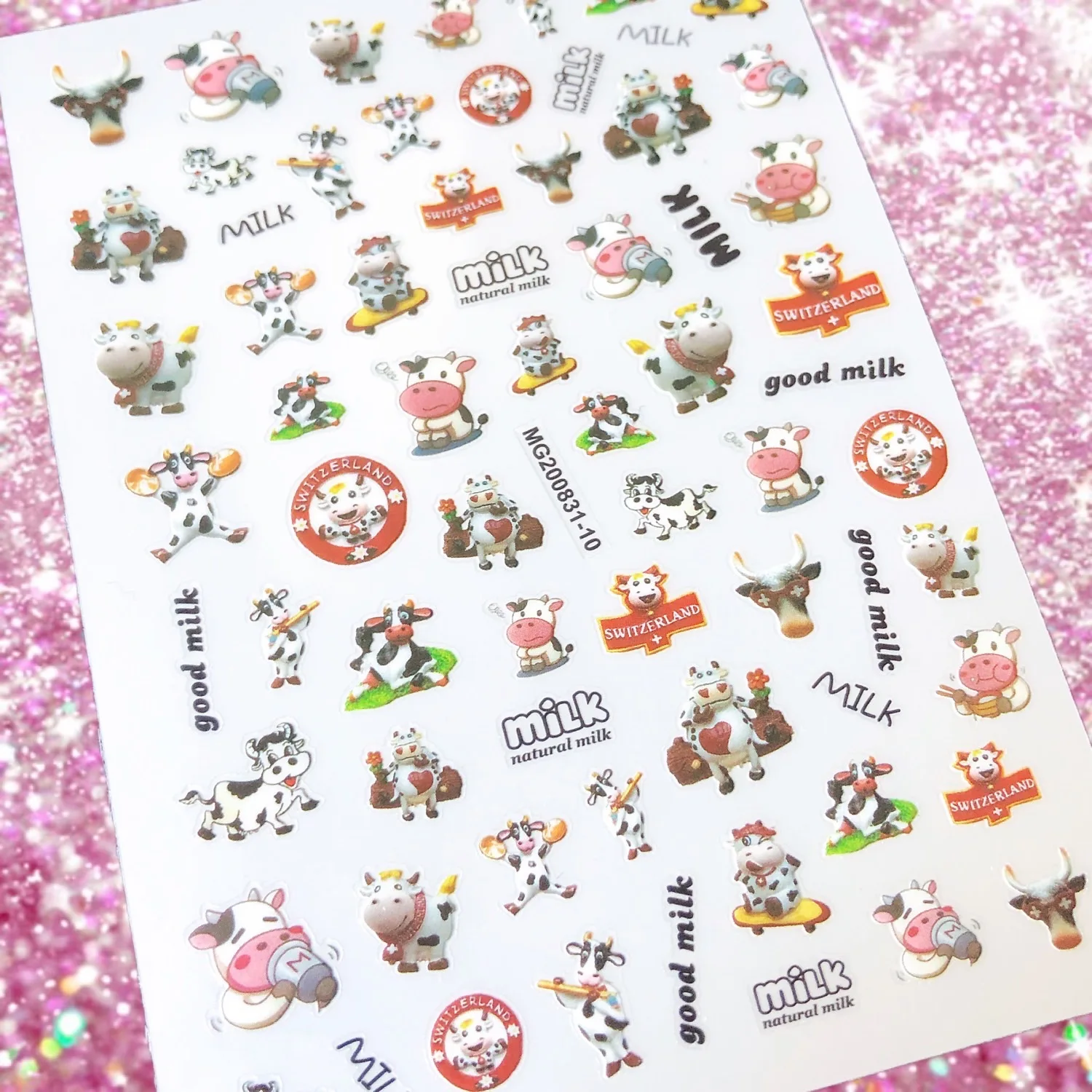 Cartoon Cow Girl Butterfly Flower 3D Back glue Nail decal Nail sticker Nail decoration Nail art Nail tool Nail ornament HL208
Cartoon Cow Girl Butterfly Flower 3D Back glue Nail decal Nail sticker Nail decoration Nail art Nail tool Nail ornament HL208
