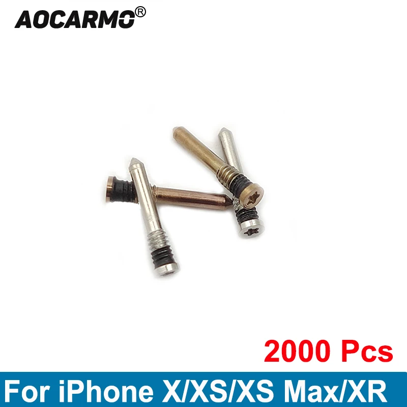 Винты Aocarmo 2000 шт./лот для iPhone X XS Max XR A2100 A2104 A2108, серебристый/золотистый/черный
Винты Aocarmo 2000 шт./лот для iPhone X XS Max XR A2100 A2104 A2108, серебристый/золотистый/черный