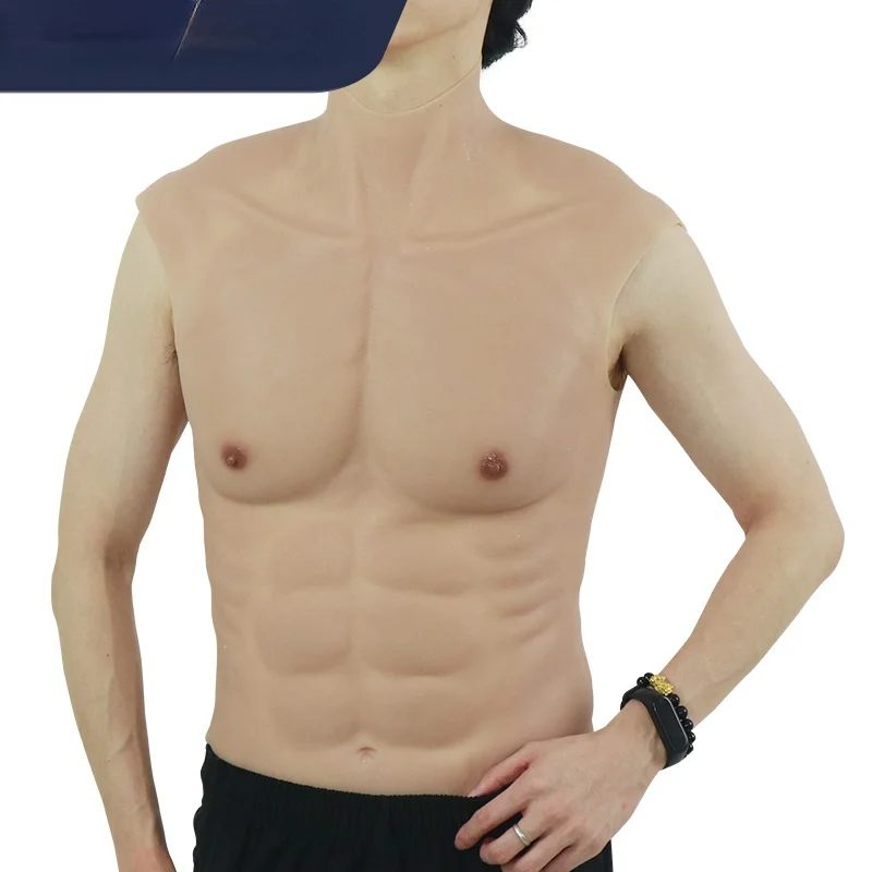 Realistic Silicone Fake Muscle Clothing Armless Muscle Vest Male Realistic Lying Chest Artificial Simulation Male Abdomen
Realistic Silicone Fake Muscle Clothing Armless Muscle Vest Male Realistic Lying Chest Artificial Simulation Male Abdomen
