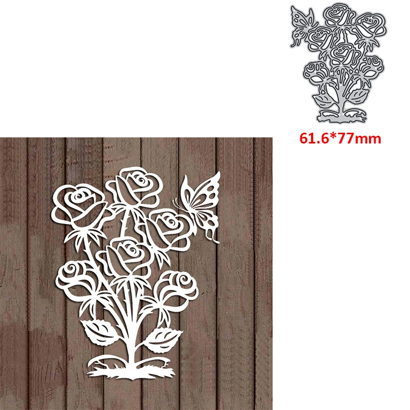 metal cutting dies Blossom Rose die cut DIY paper craft knife mould blade punch stencils embossing dies 2021 new
metal cutting dies Blossom Rose die cut DIY paper craft knife mould blade punch stencils embossing dies 2021 new