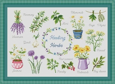 DIY Cross Stitch Kits, Embroidery Needlework Sets, Counted Cross Stitch, G180-Healing Herb, 24-Cartoon, 11CT, 14CT, 18CT
DIY Cross Stitch Kits, Embroidery Needlework Sets, Counted Cross Stitch, G180-Healing Herb, 24-Cartoon, 11CT, 14CT, 18CT