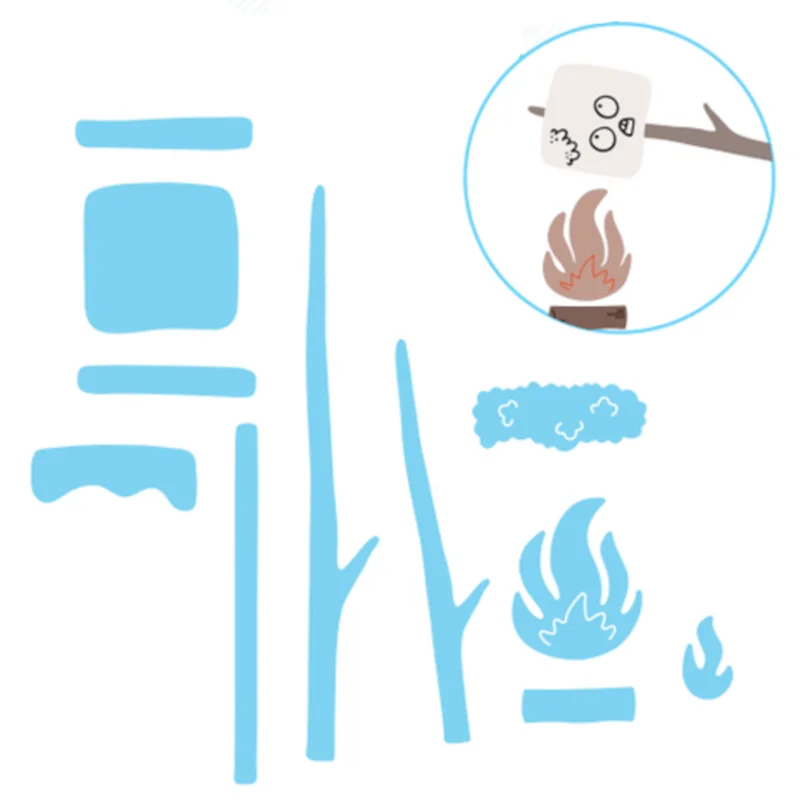 Metal Cutting Dies and Scrapbooking For Paper Making Barbecue Fire Embossing Hot Foil Plates Frame Card Craft No Stamp
Metal Cutting Dies and Scrapbooking For Paper Making Barbecue Fire Embossing Hot Foil Plates Frame Card Craft No Stamp