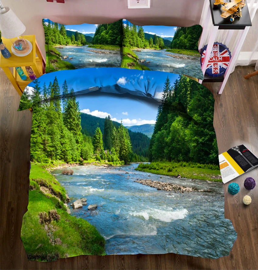king 3D Bedding Set Twin Full Queen bedding set bed sheet Duvet Cover Pillowcase bed cover Custom size Scenery
king 3D Bedding Set Twin Full Queen bedding set bed sheet Duvet Cover Pillowcase bed cover Custom size Scenery