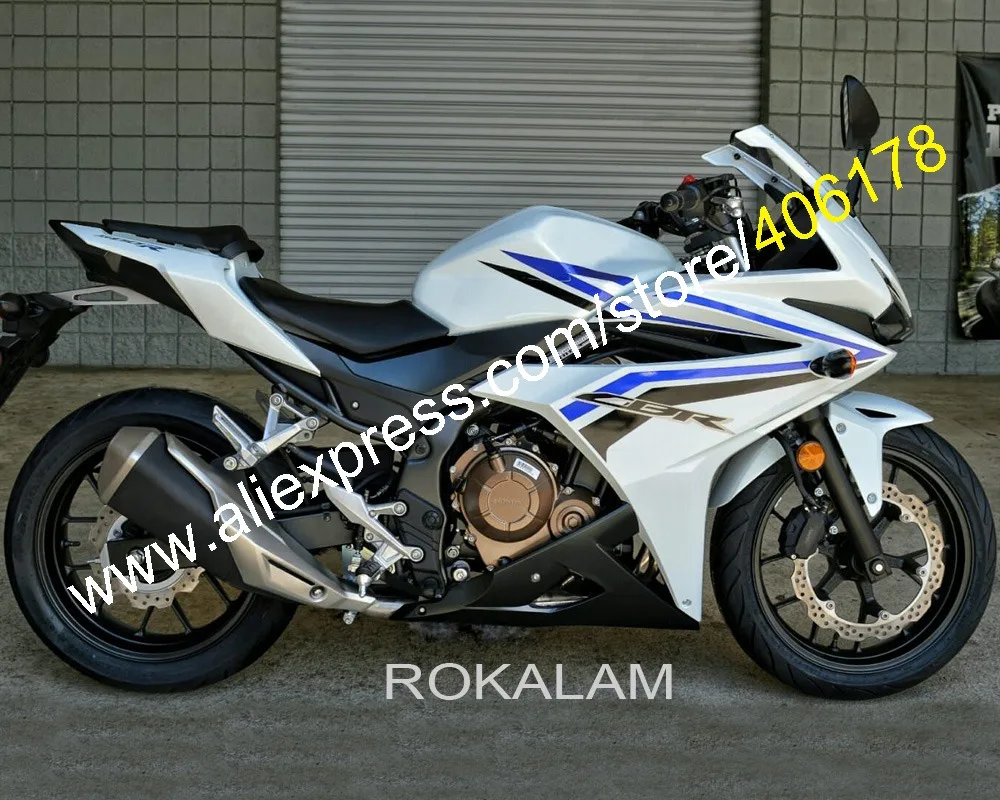 For Honda CBR500R 2016 2017 2018 ABS Fairings Parts CBR 500R 16 17 18 Sport Bike Bodyworks (Injection molding)
For Honda CBR500R 2016 2017 2018 ABS Fairings Parts CBR 500R 16 17 18 Sport Bike Bodyworks (Injection molding)