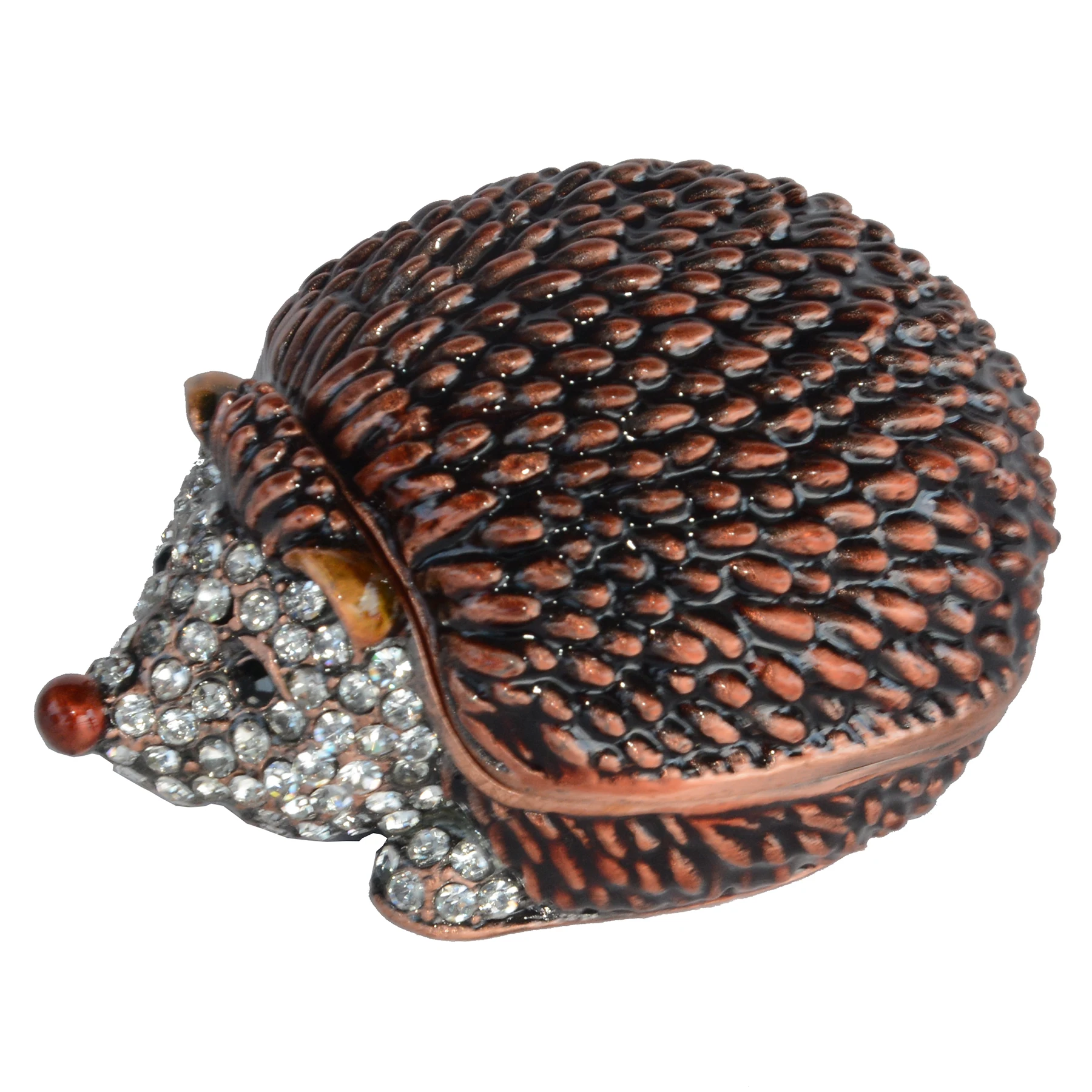 Hedgehog Trinket Jewelry Box, Wild Animal Collectible Gifts
Hedgehog Trinket Jewelry Box, Wild Animal Collectible Gifts
