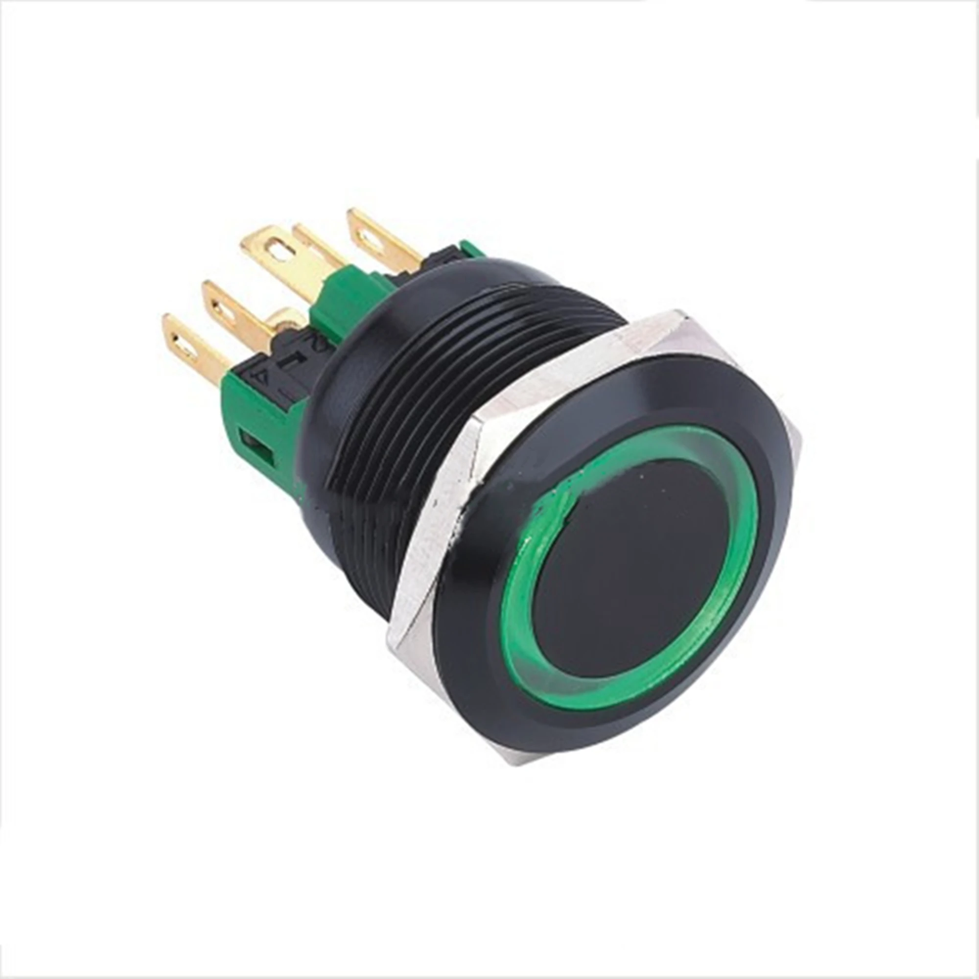 ELEWIND 25 мм ЧЕРНАЯ алюминиевая защелка или мгновенный 1NO1NC или 2NO2NC Кнопочный переключатель с кольцевой подсветкой (PM251F-11ZE/R/12V/A)
ELEWIND 25 мм ЧЕРНАЯ алюминиевая защелка или мгновенный 1NO1NC или 2NO2NC Кнопочный переключатель с кольцевой подсветкой (PM251F-11ZE/R/12V/A)